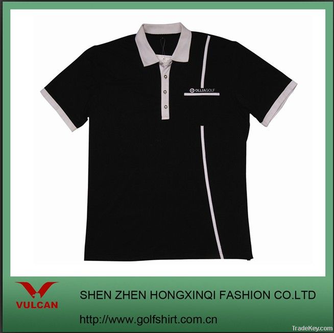 2012 Fashion Short  Sleeves Men's Golf Shirt