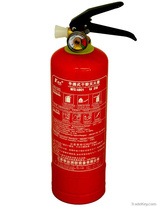 dry powder fire extinguisher