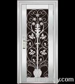 stainless steel door