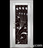 stainless steel door