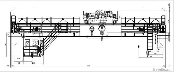 QD double girder bridge crane