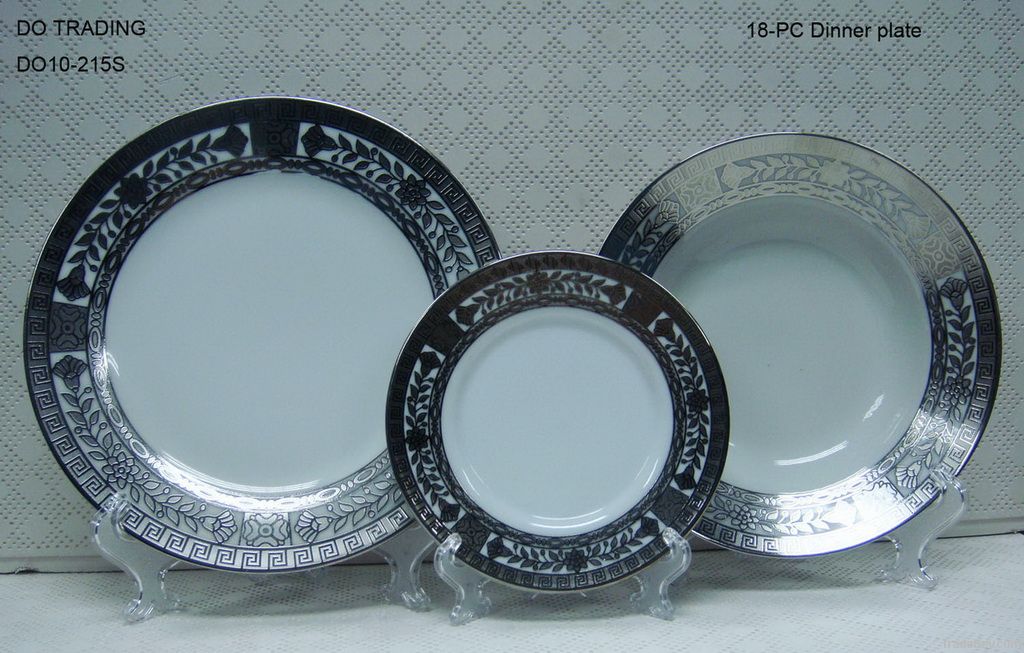 18pc dinner plate