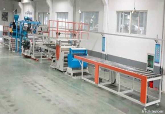 PET plate extrusion line