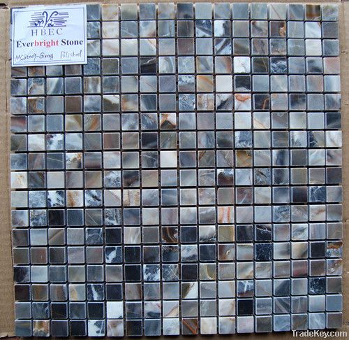 Polished Chinese Marble tile Louis Red