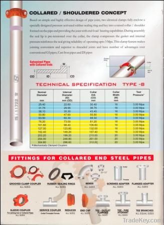 Shouldered END Steel Pipes