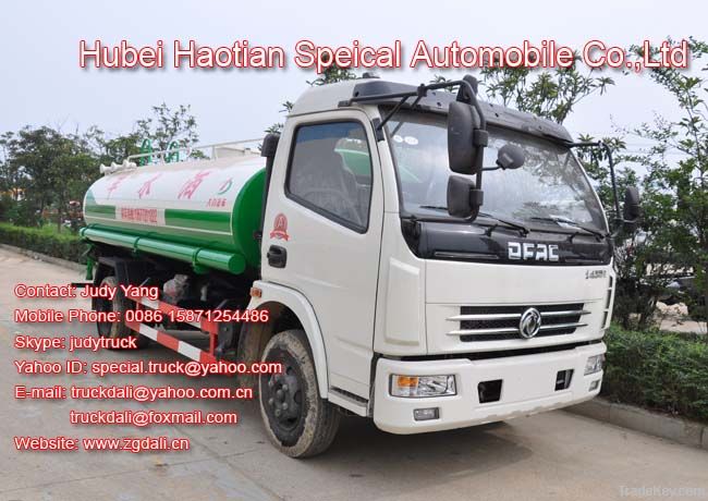 Dongfeng EQ1090 6000L Water tank truck