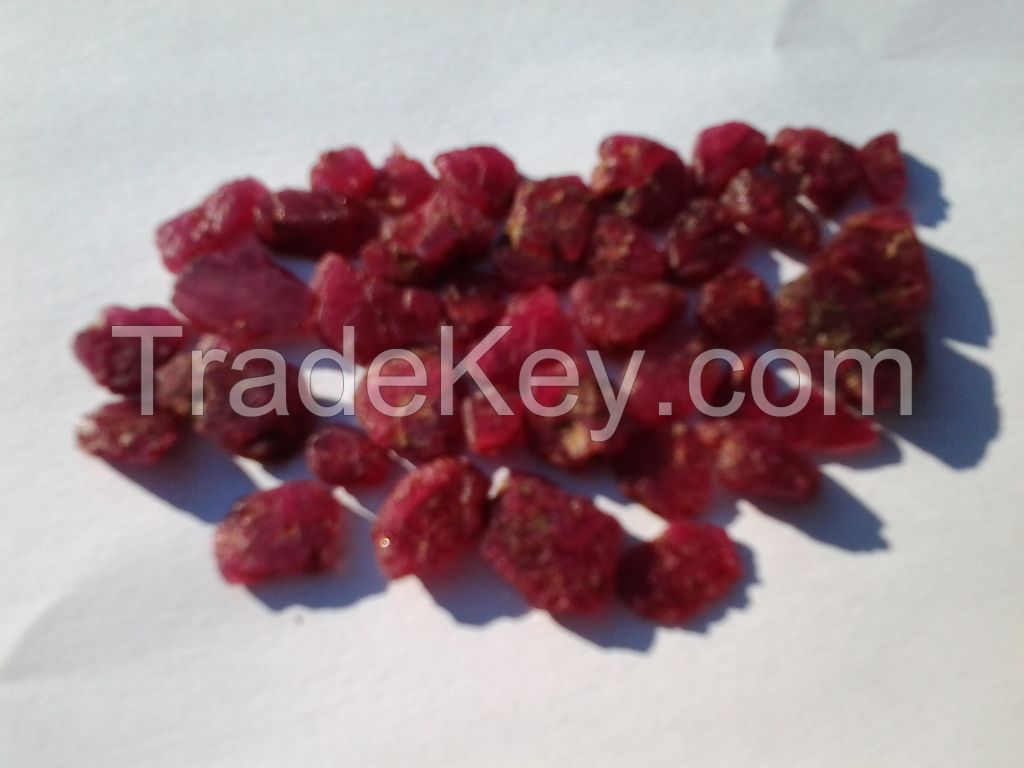 Ruby Cabochons