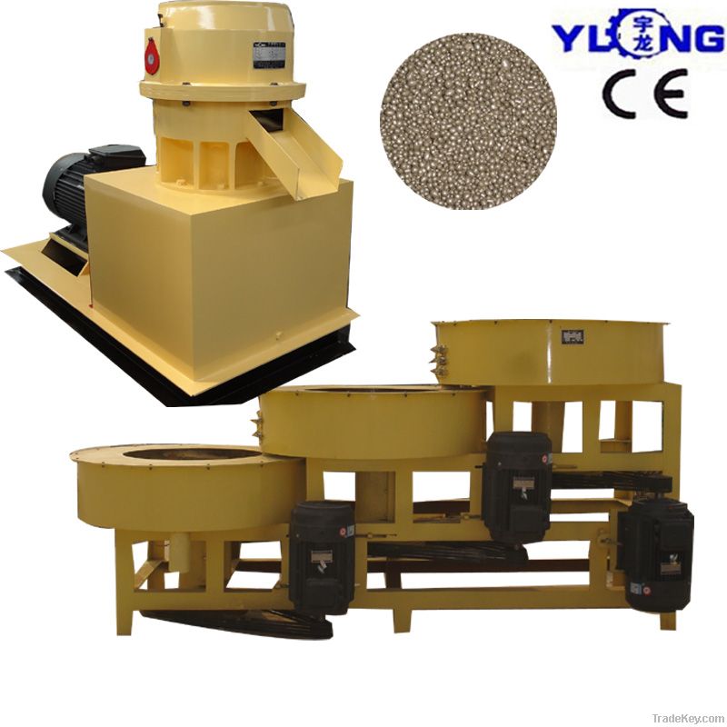 1-2 ton/hour organic fertilizer granulator