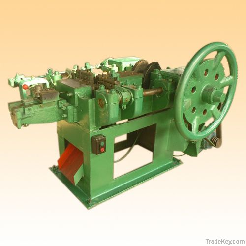 Automatic wire nail making machine