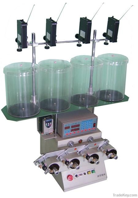 Positive four-axis winding machine