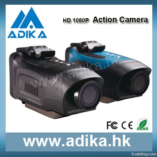 New Arrival 1080p HD Waterproof Sport Camera with Wide View Angle