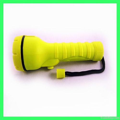 Led Flashlight, Waterproof And Floatable