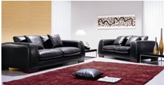 leather sofa