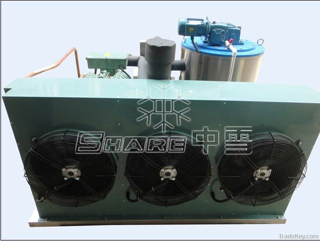 Screen touch, PLC control Ice flake maker for fishing industry