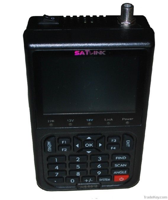 DVB-S Satellite finder with RT Spectrum