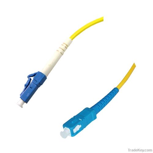 Sc-lc, Simplex, Single Mode Fiber Optic Patch Cord For 2.0/3.0mm 1mete