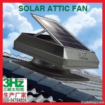 solar attic fan