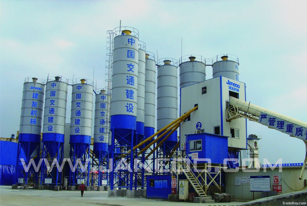 Stationary and Mobile concrete Mixing Plant