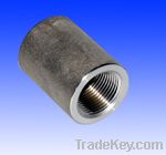 Forged steel pipe couplings