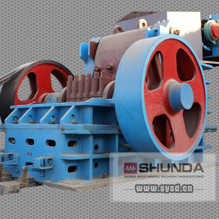 Single toggle jaw crusher