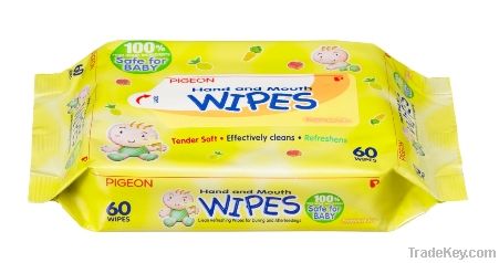 20pcs organic alcohol free baby wipe tissue