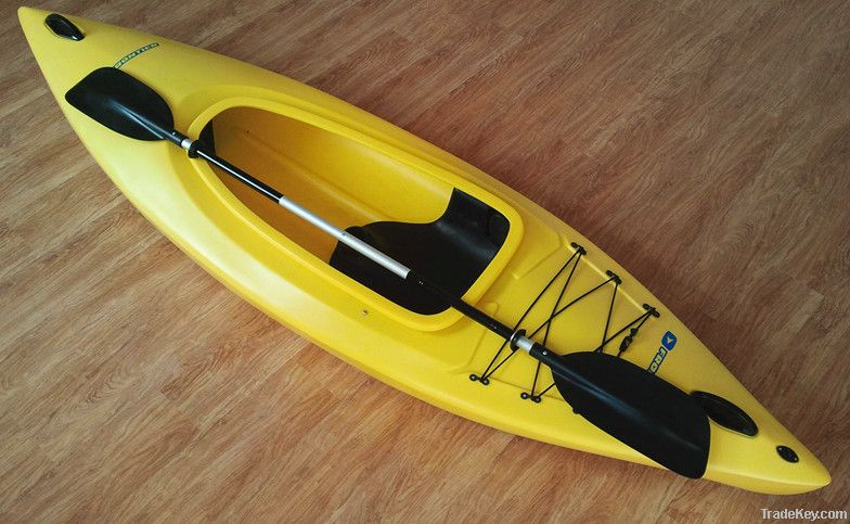 Single person sit in  short kayak