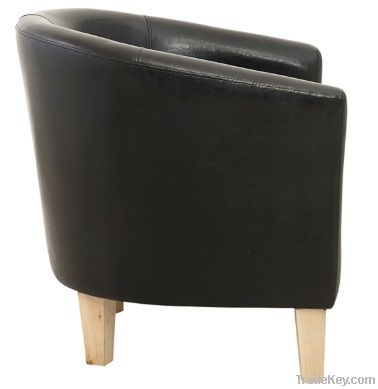 Leather Tub Dining Chair