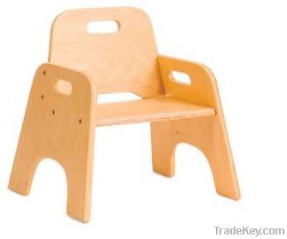 Stackable Wooden Kid Chair