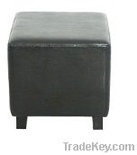 Low Price Leather Storage Ottoman