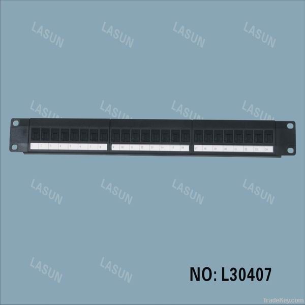 24 Ports Patch Panel