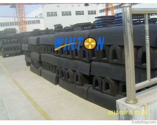 Marine dock rubber fender