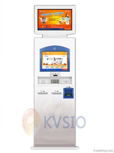 mutifunction interactive information access Loby Dual Screen Kiosk