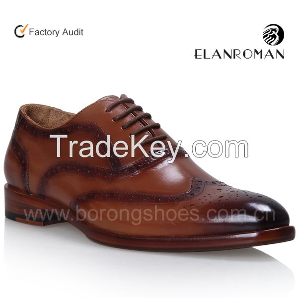 2016 New arrival italian leather wedding dress shoes men on sale