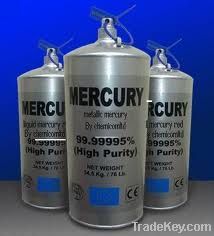 High Quality Silver Mercury HG 99.999% for sale