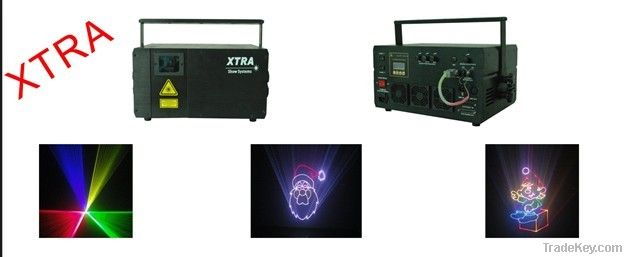 XTRA 3.5 RGB laser light with RGB color balance