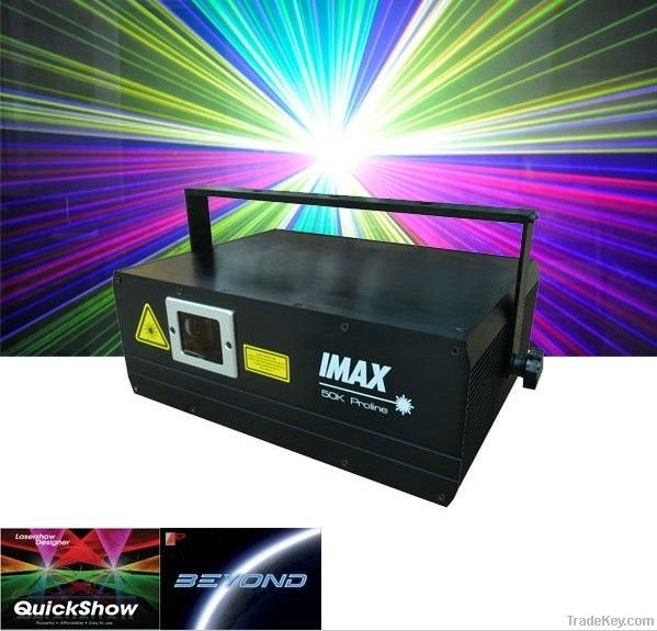 IMAX 2.8 RGB laser light with LCD display for DJ, KTV, Stage