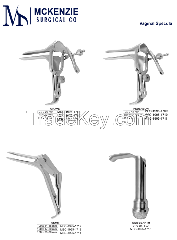 Graves vaginal speculum