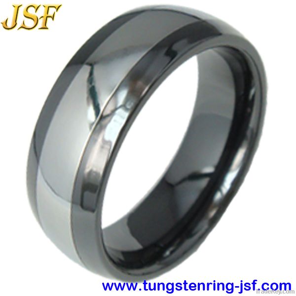 Combind Tungsten Rings Tungsten and Ceramic