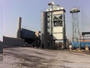 Asphalt batch mix plant