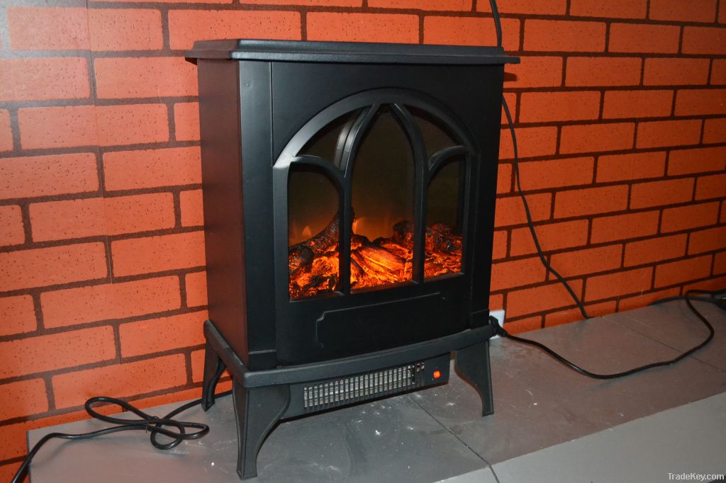 freestanding fireplace