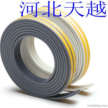 self-adhensive wooden door rubber seal