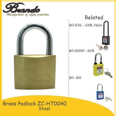 38mm Shackle Plastic Safety Padlock With Master keys, Security Padlock