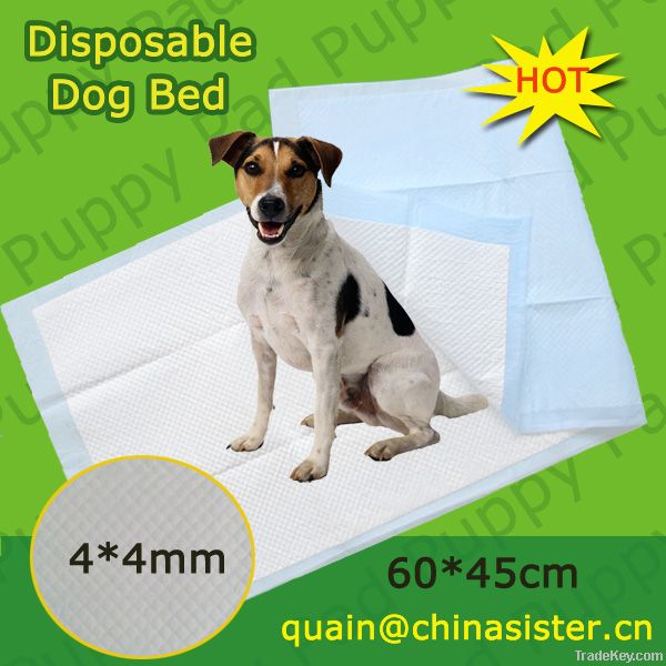 45*60cm pet puppy pad disposable dog bed disposable pet training bed