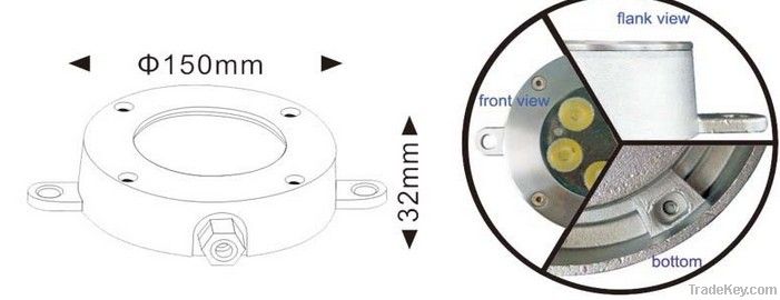 6w led pool light