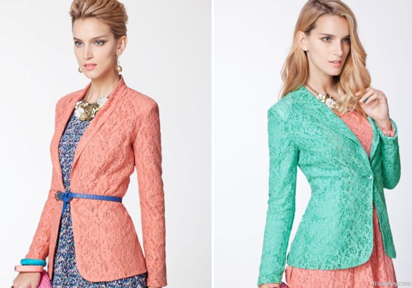 Women&#039;s fashional lace coats and lace Western-style clothes