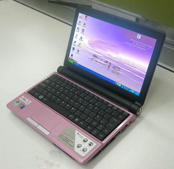 10.2??win7 1024*600 Laptop, Atom D425 Dual Core 1.8GHz+2g DDR3+250g HD,Camera,Bluetooth