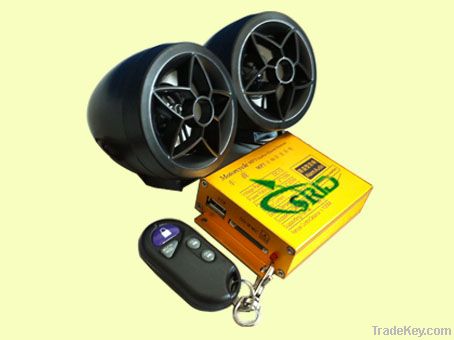 motorcycle alarm with mp3