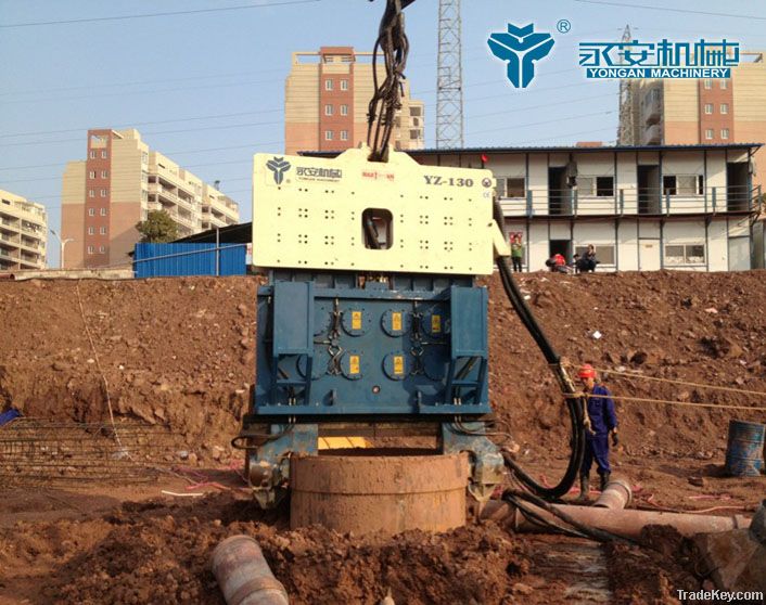 Hot sale Hydraulic vibratory hammer YZ-130