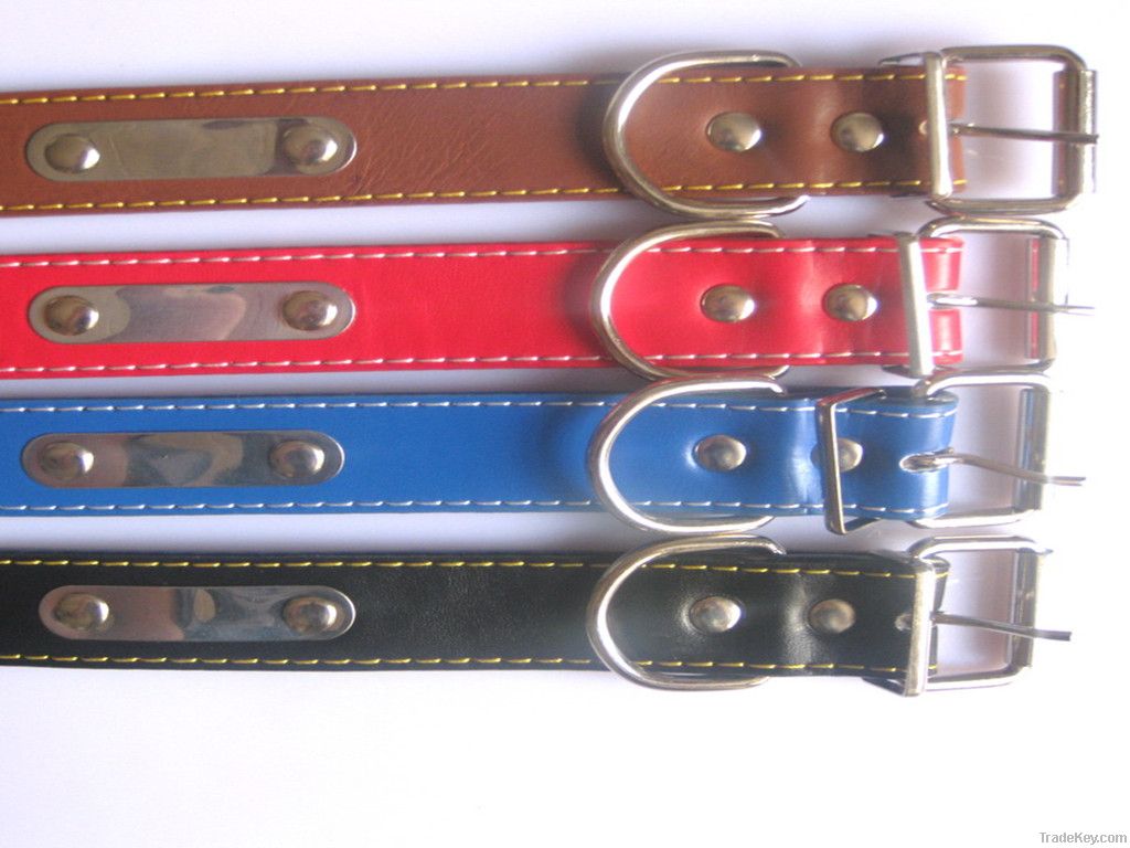 Genuine leather Pet collars