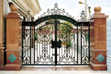 Beautiful Iron Driveway Gate